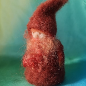 Autumn gnome, Needle felted gnome, Christmas gnome, dwarf