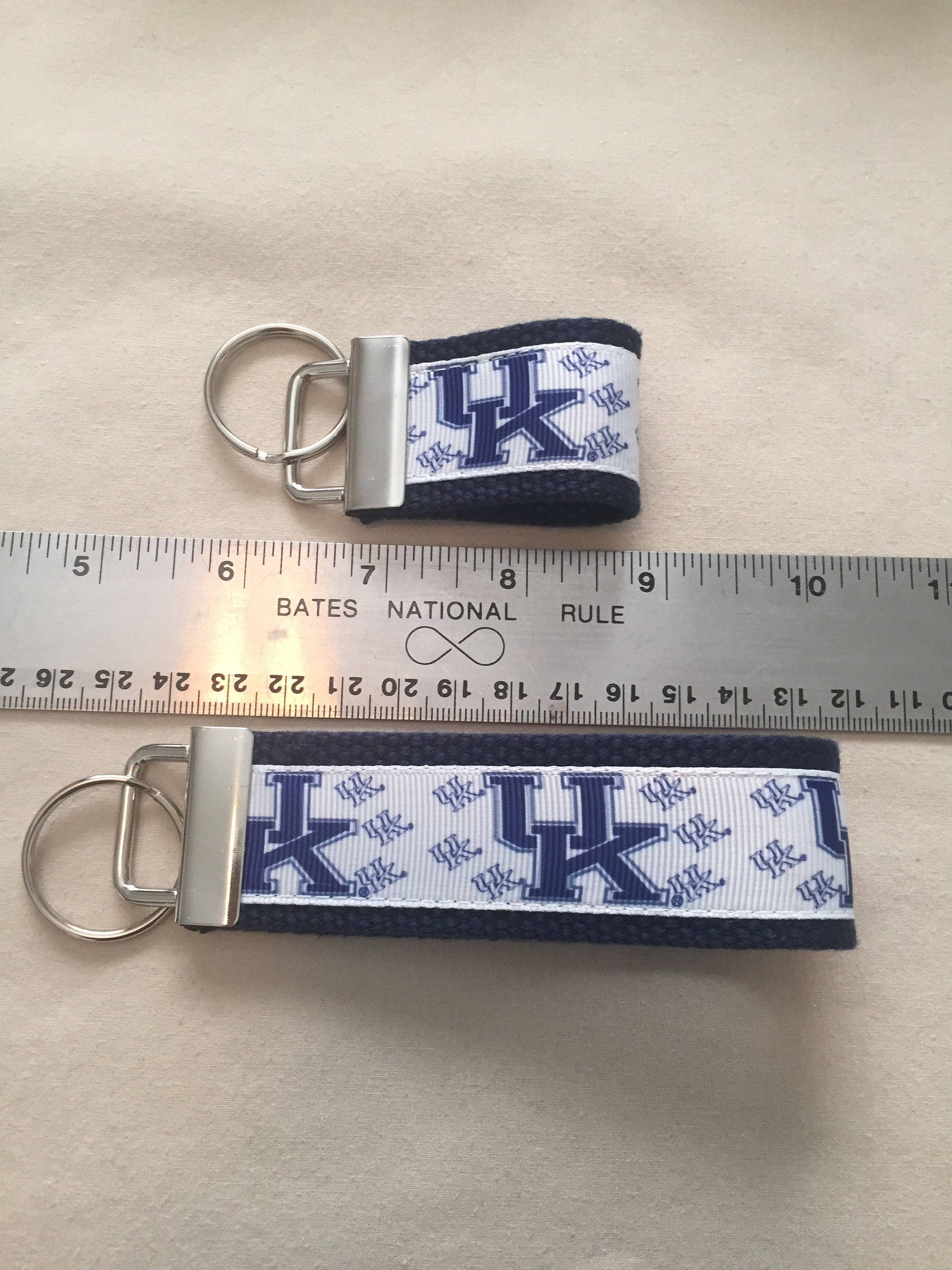 Kentucky Shaped Rubber Keychain