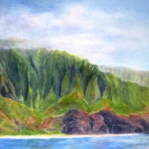 Hawaii Kauai Painting Note Cards image 4