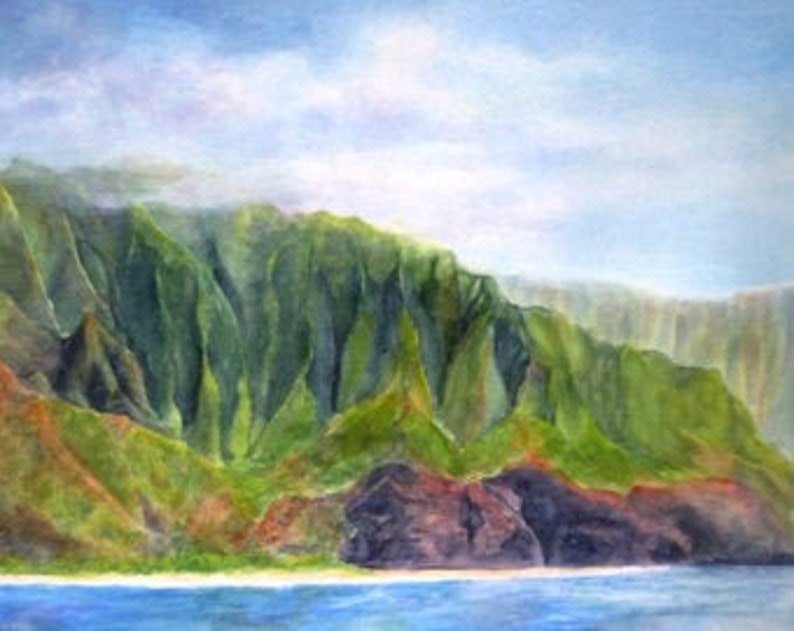 Hawaii Kauai Painting Note Cards image 4