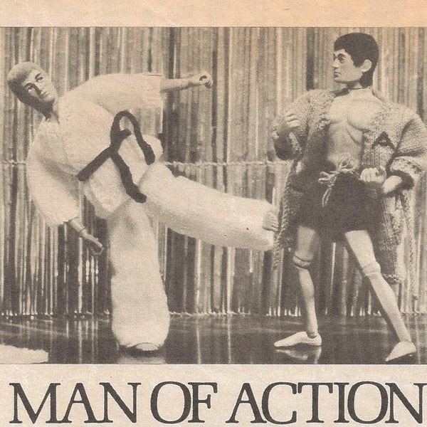 Action Figure Clothes Patterns Etsy