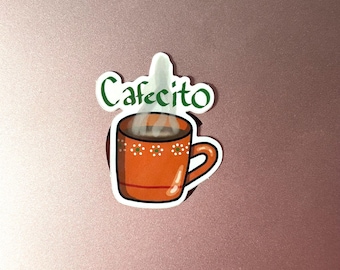 Cafecito Sticker