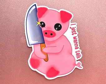Piggy Sticker