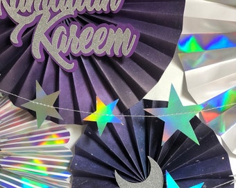 Iridescent Stars Banner