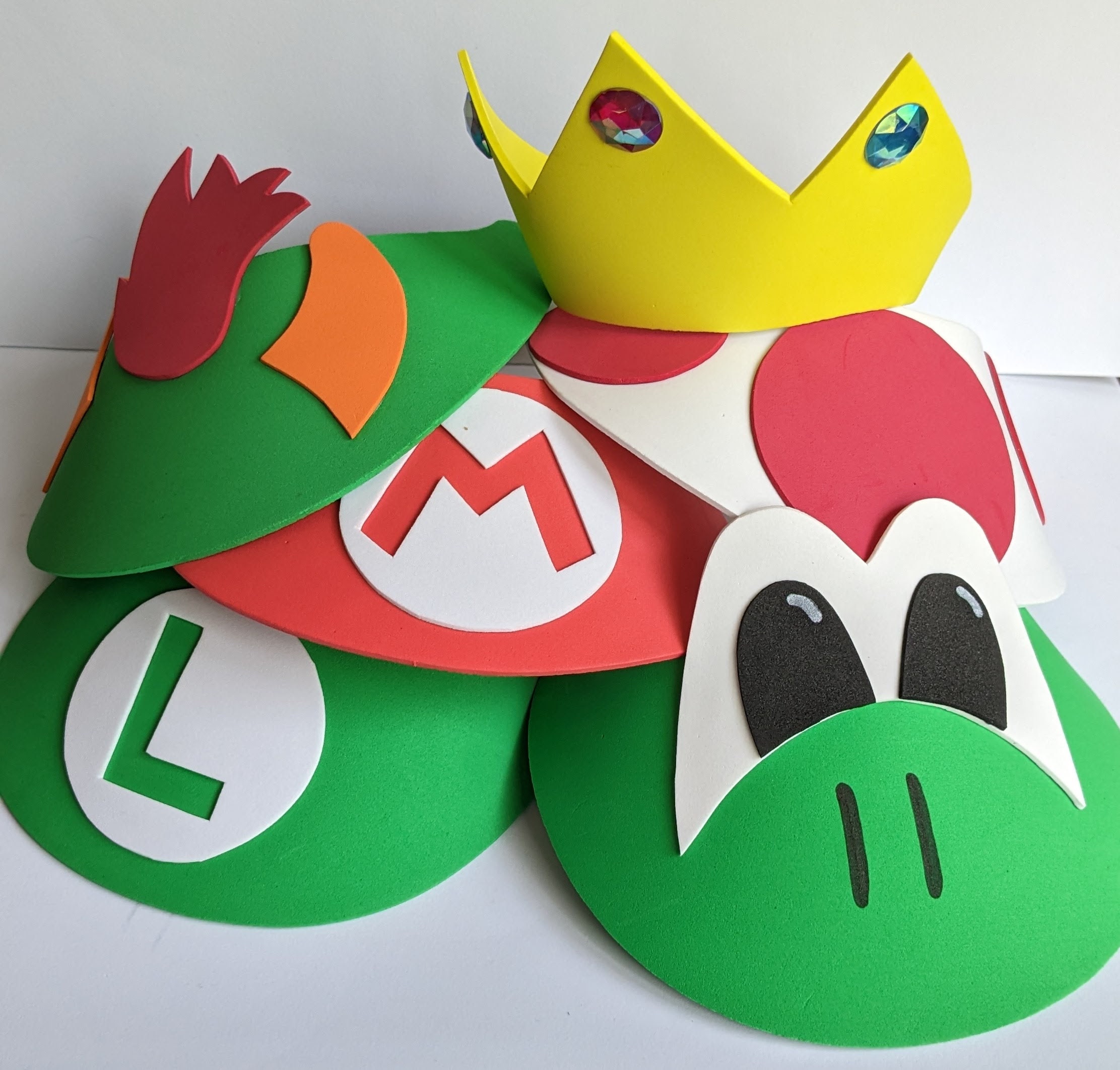 The Super Mario Bros. Movie - Bowser Cosplay Hat Party Costume Accessories