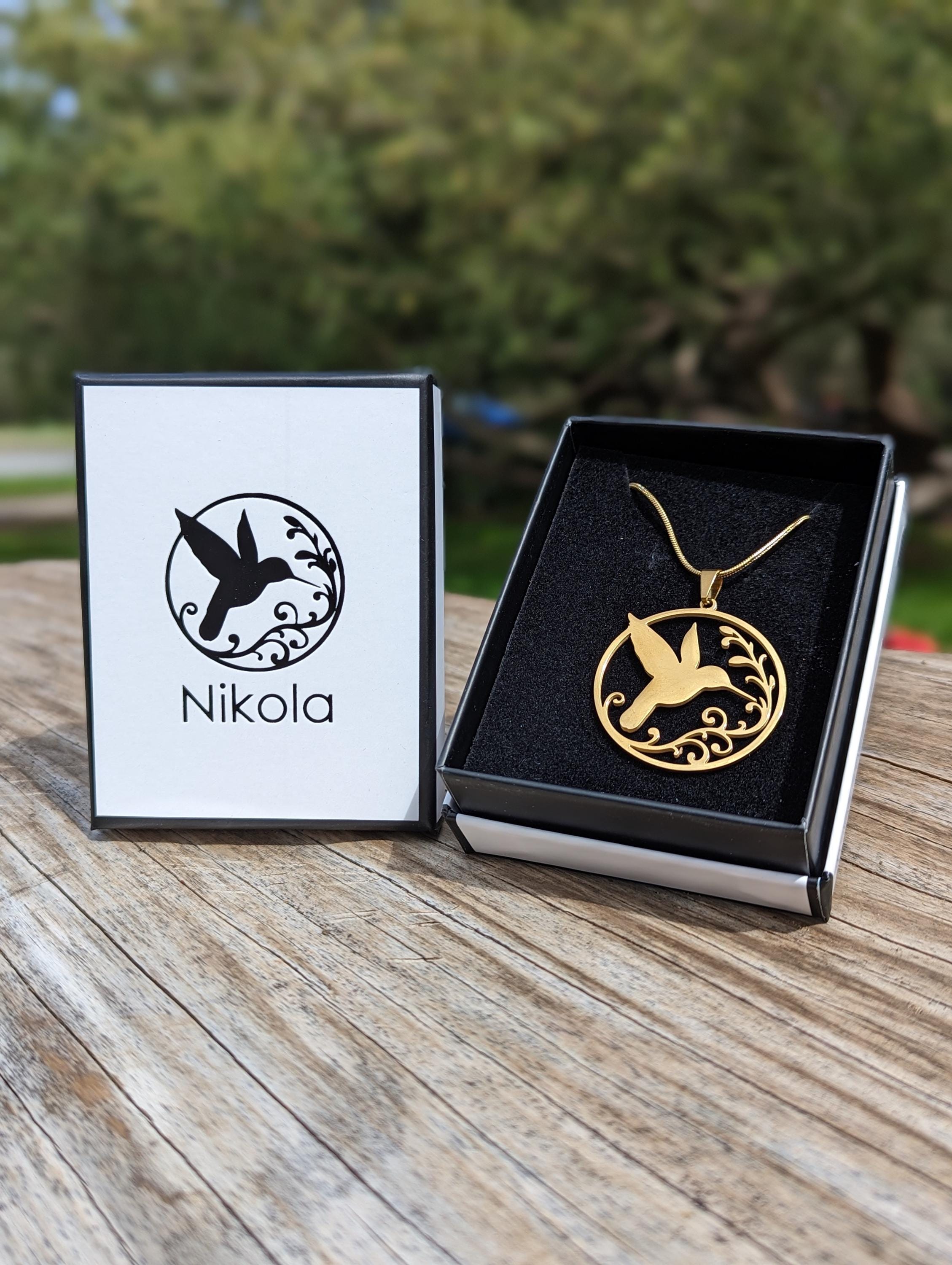 Collana Molecola Dopamina Qings In Argento Sterling 925 Con Zirconi Cubici 5A - Ciondolo Chimica, 45 Cm, Regalo Per Laurea In Chimica, San Valentino