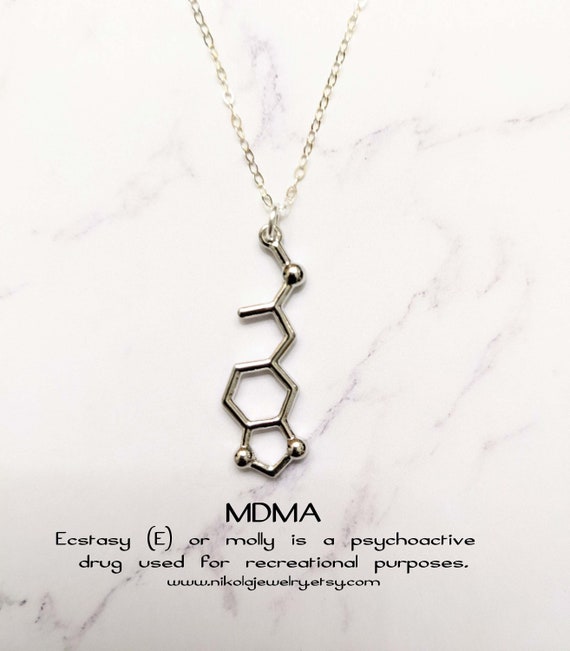 Ecstasy Necklace MDMA Molecule, Molly Pendant, Club Drug Rasta Coachella EDC Rave Pharmacy, Geek Jewelry - Etsy Ecstasy Necklace MDMA Molecule, Molly Pendant, Club Drug Rasta Coachella EDC Rave Pharmacy, Geek Jewelry - Etsy