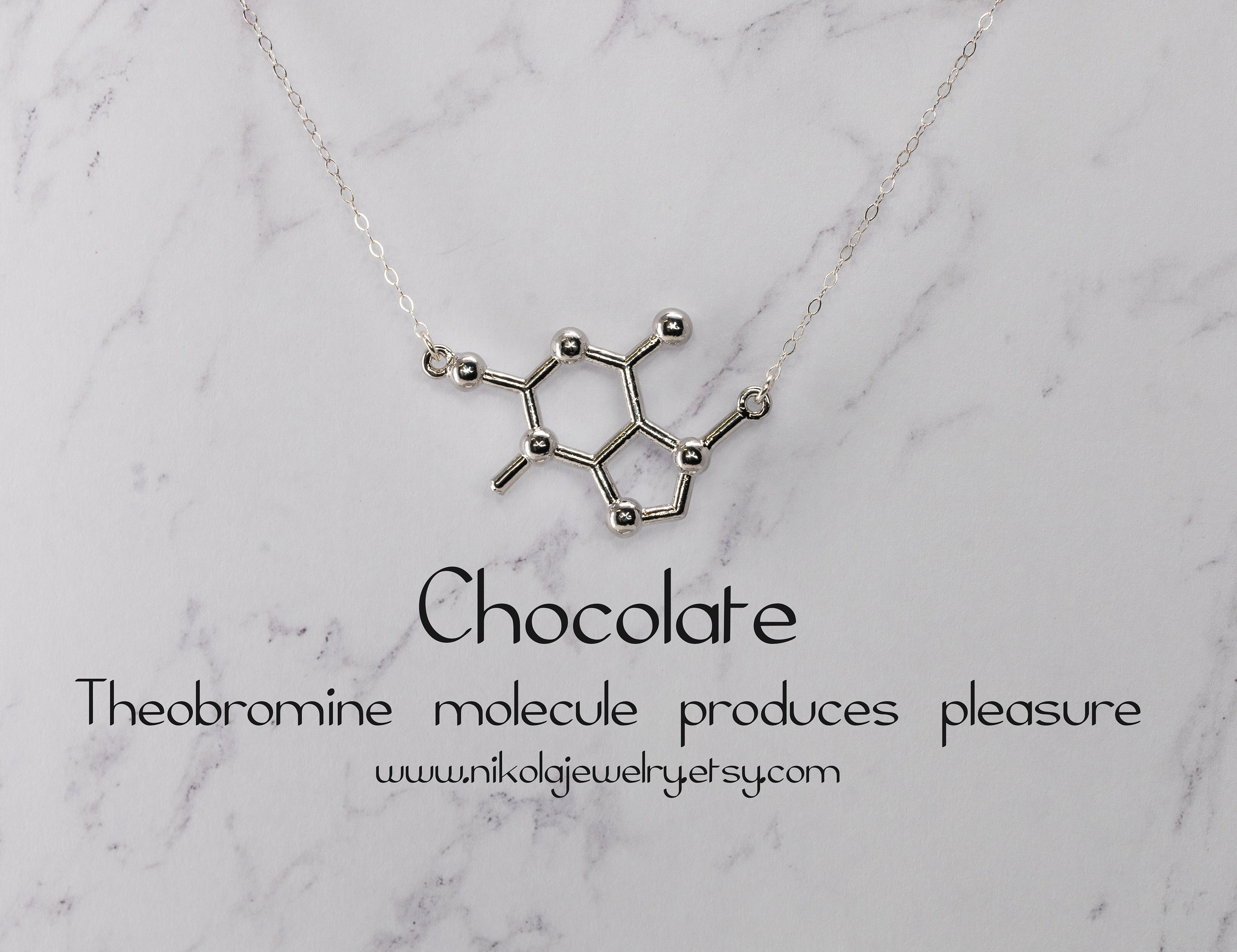 Chemical compound shop necklace