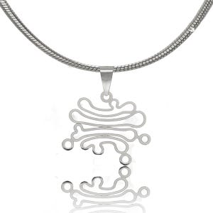 Golgi Necklace in Gold or Silver, Golgi Necklace, Biology Necklace, Science Teacher Gift, Organelle Biology Jewelry