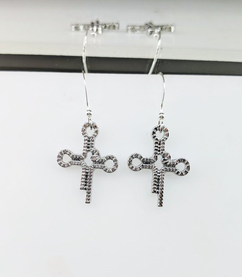 Geek Jewelry DNA Replication tRNA Silver Biology Earrings Silver RNA Earrings Sterling Silver Biology Gifts RNA Jewelry