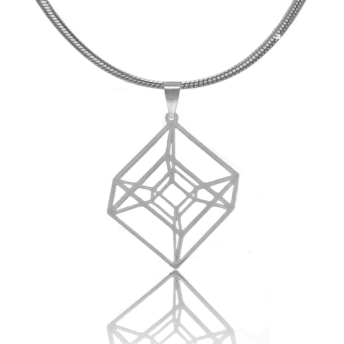 Cube Necklace - Etsy