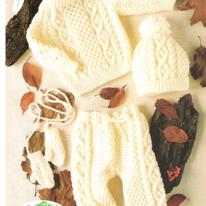 Jarol Aran Knitting Pattern image 1