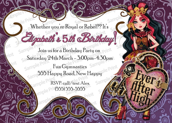 Ever After High Lizzie Heart