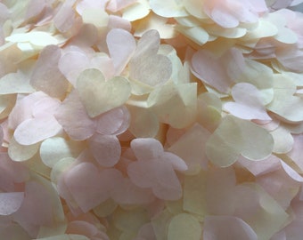 blush & ivory biodegradable confetti