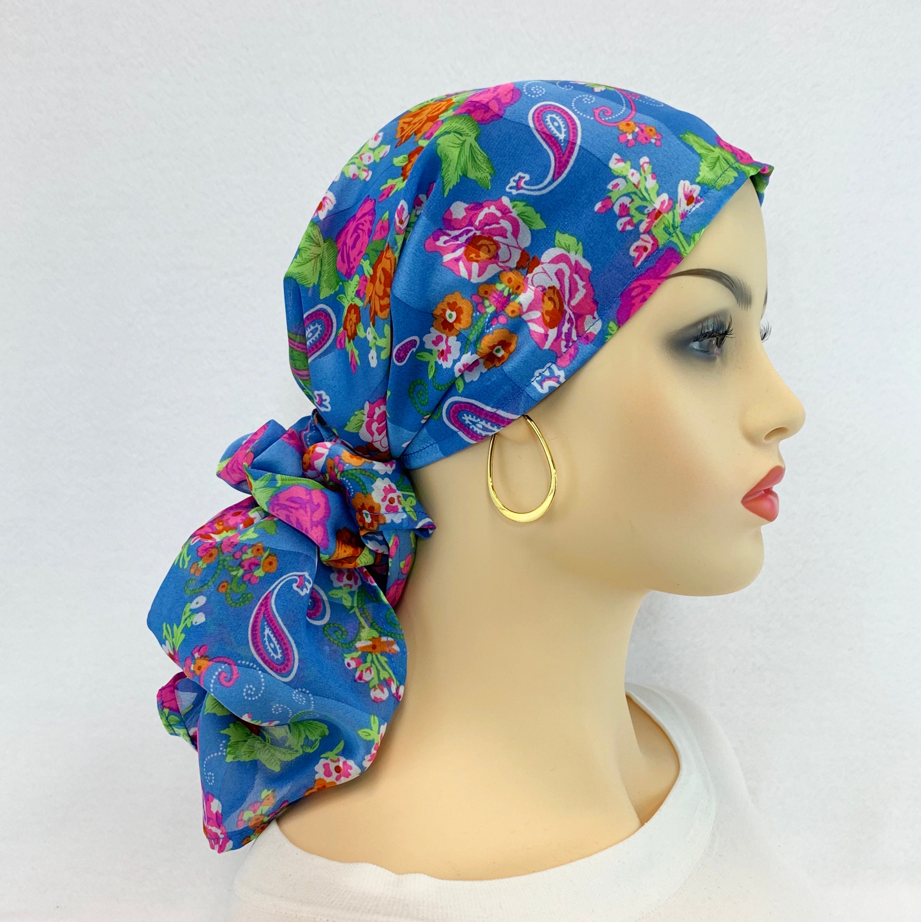 Pre Tied Chemo Head ScarfWomen's Cancer ScarfChemo Etsy