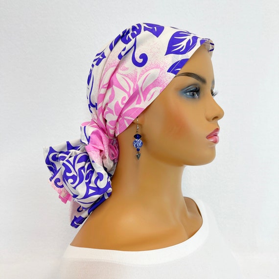 Bandana Pré-noué Femme - Turban Chimio - Taille Unique - Imprimé