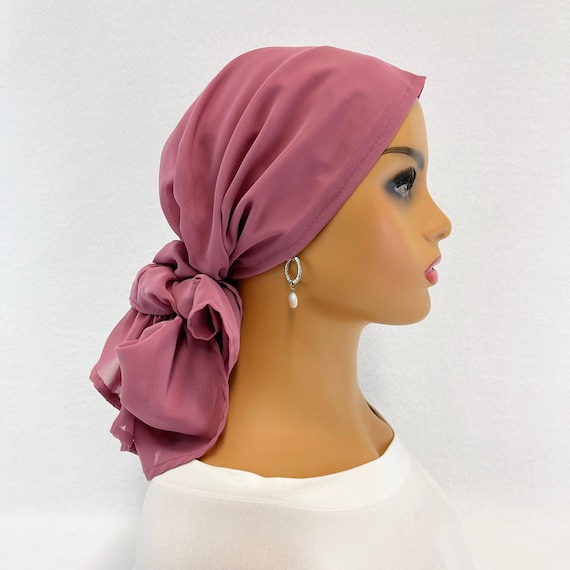 Pre Tied Chemo Head Scarf~women display picture 1