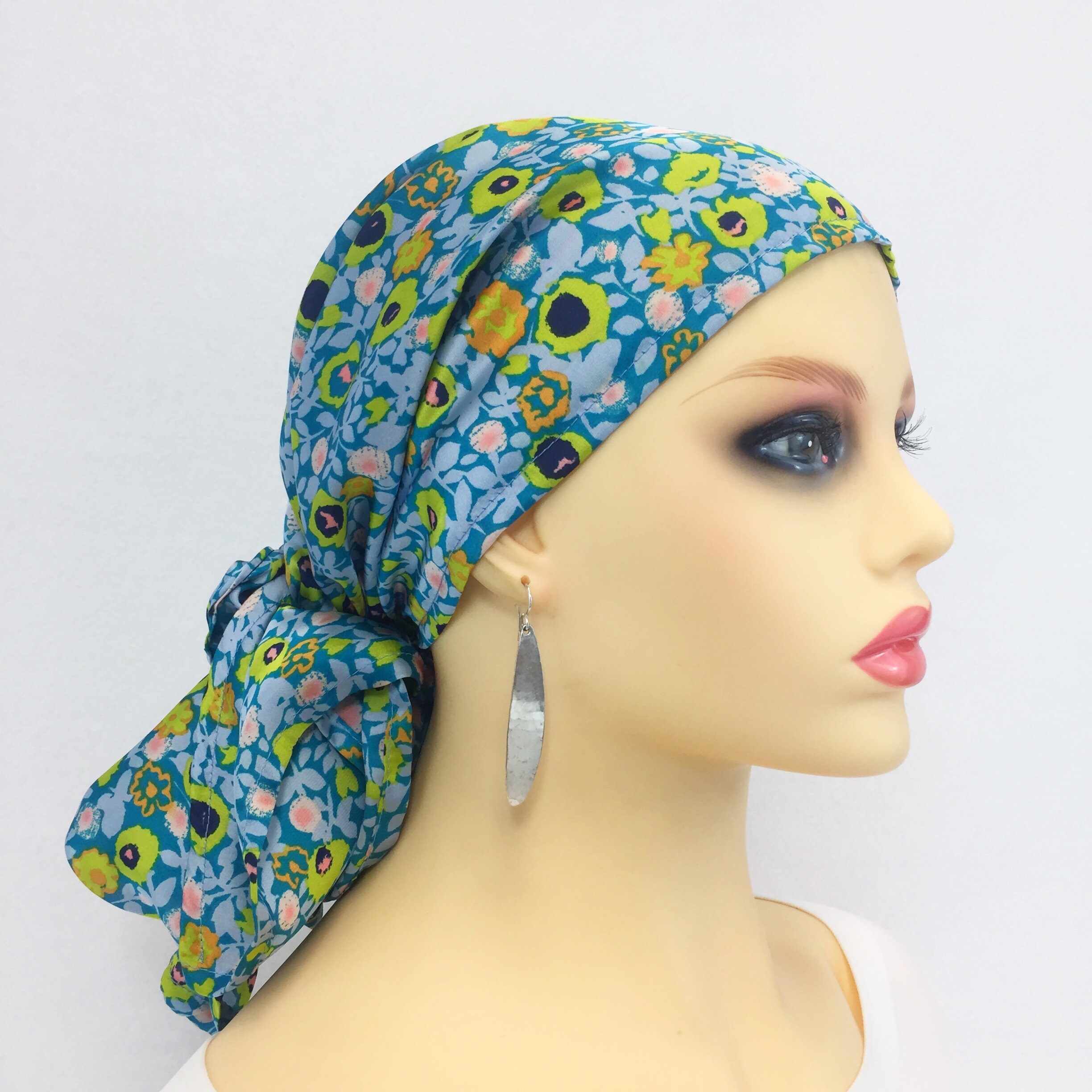 Pre Tied Chemo Head Scarf~women's Cancer Headwear~hair Loss