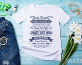 Homeschool Mom SVG Instant Download, Homeschool Mom Humor, Home School svg, gift for mom, gift for homeschool mom, homeschool attributes