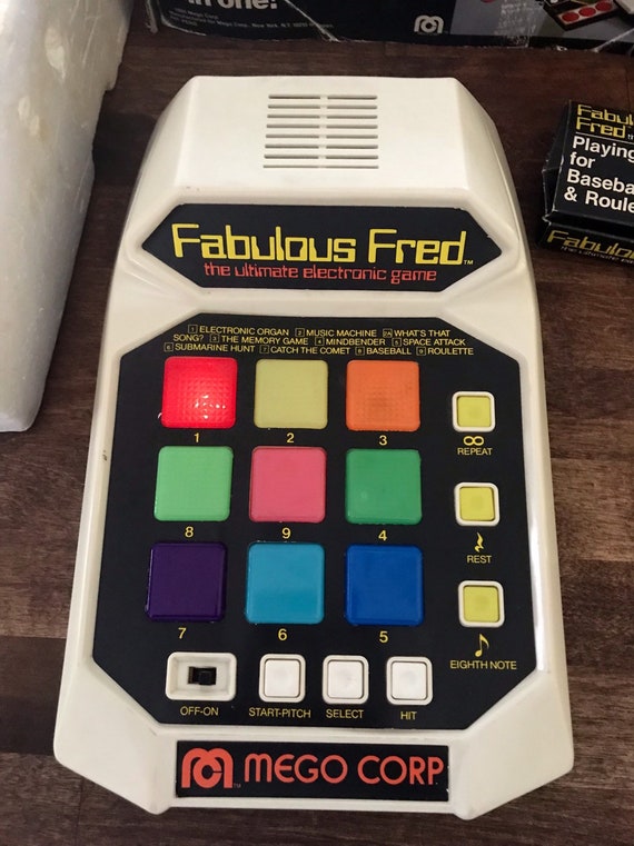 fabulous fred electronic game