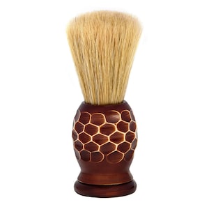 Handmade Shaving Brush with Natural Bristles