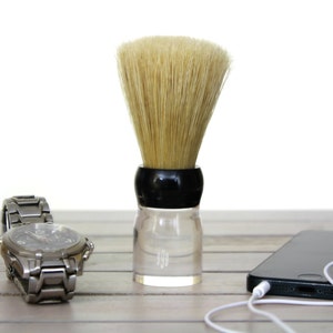 Handmade Shaving Brush with Natural Bristles