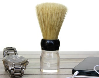 Handmade Shaving Brush with Natural Bristles