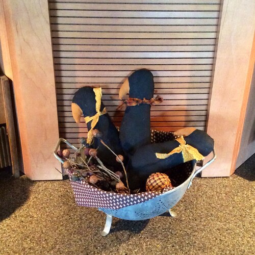 Primitive Sheep Bowl Fillers Sewing Pattern PDF Doll Shelf Etsy