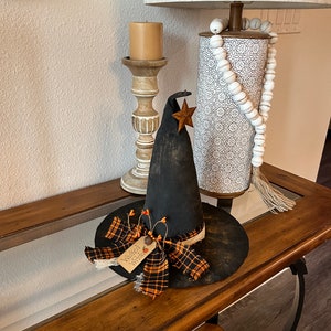 Primitive Farmhouse wicked witch hat