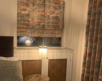 Custom Curtains & Roman Blind Making Service: Your Fabric, Made to Measure