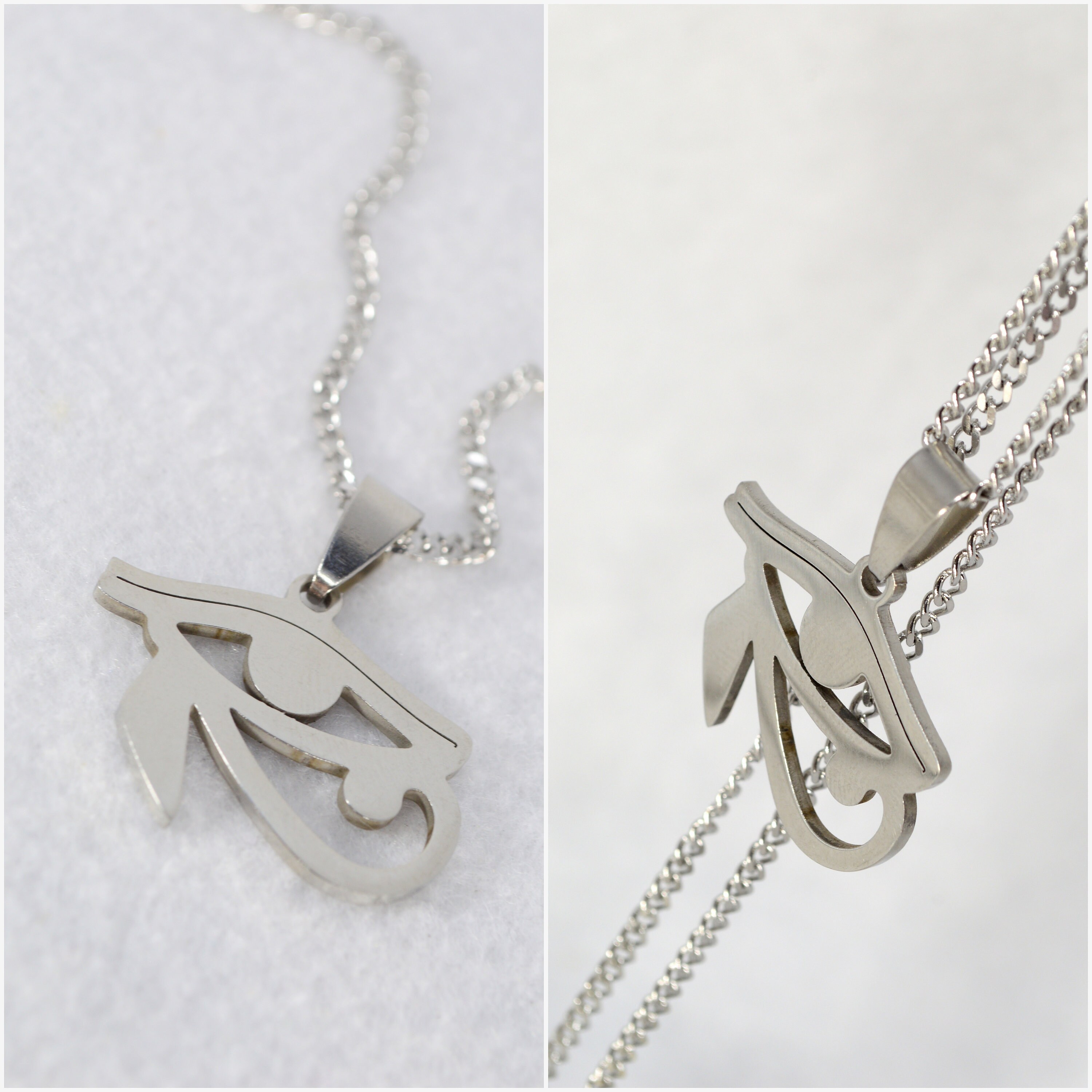 Yongkan Irish Knot Pagan Wheel Necklace – Stainless Steel Triquetra Pendant For Men & Women - View #12