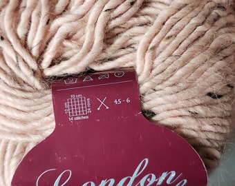 Bremont London Tweed - Color 820 (rosa) - Alpaca, Lana - 3 ovillos