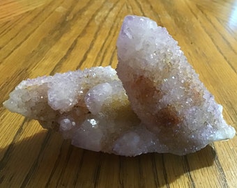 Specimen, Druzy Gemstone Cluster, Light Amethyst Druzy cluster, Natural Gemstone specimen