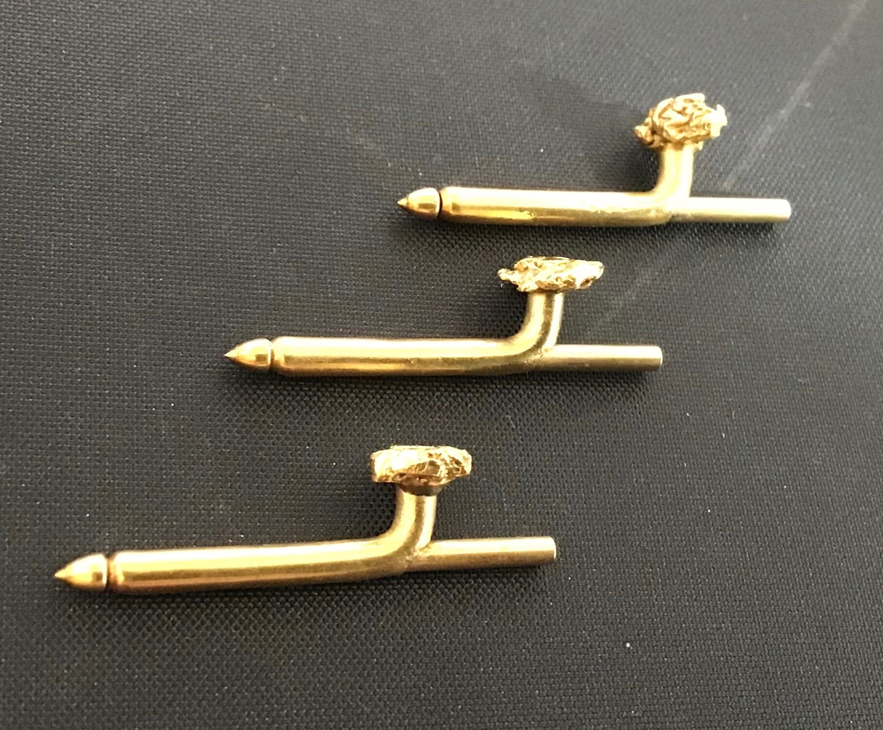 Studs, Shirt studs, Gold Nugget Shirt Studs, Natural Gold Nugget Shirt