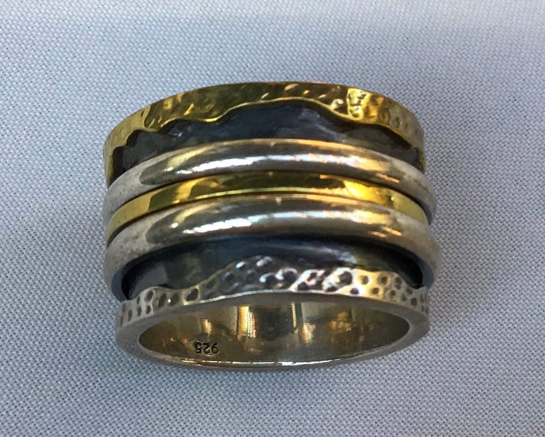 Ring Spinner Ring Spinner Band Ring Spinning Band Ring Etsy