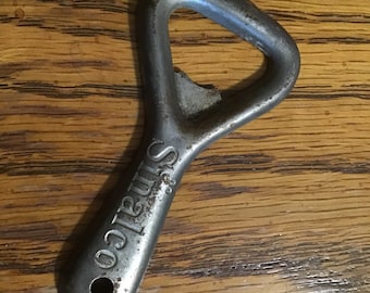 Bottle Opener, Sinalco, Vintage Pewter Bottle Opener, Sinalco beer opener