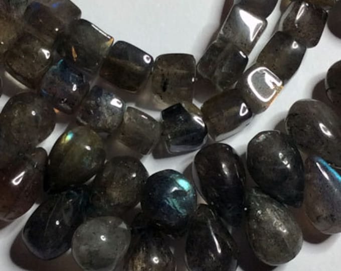 Beads, Labradorite Bead Trio, Gemstone beads, Labradorite, DIY Gemstone beads, Labradorite Beads, Labradorite