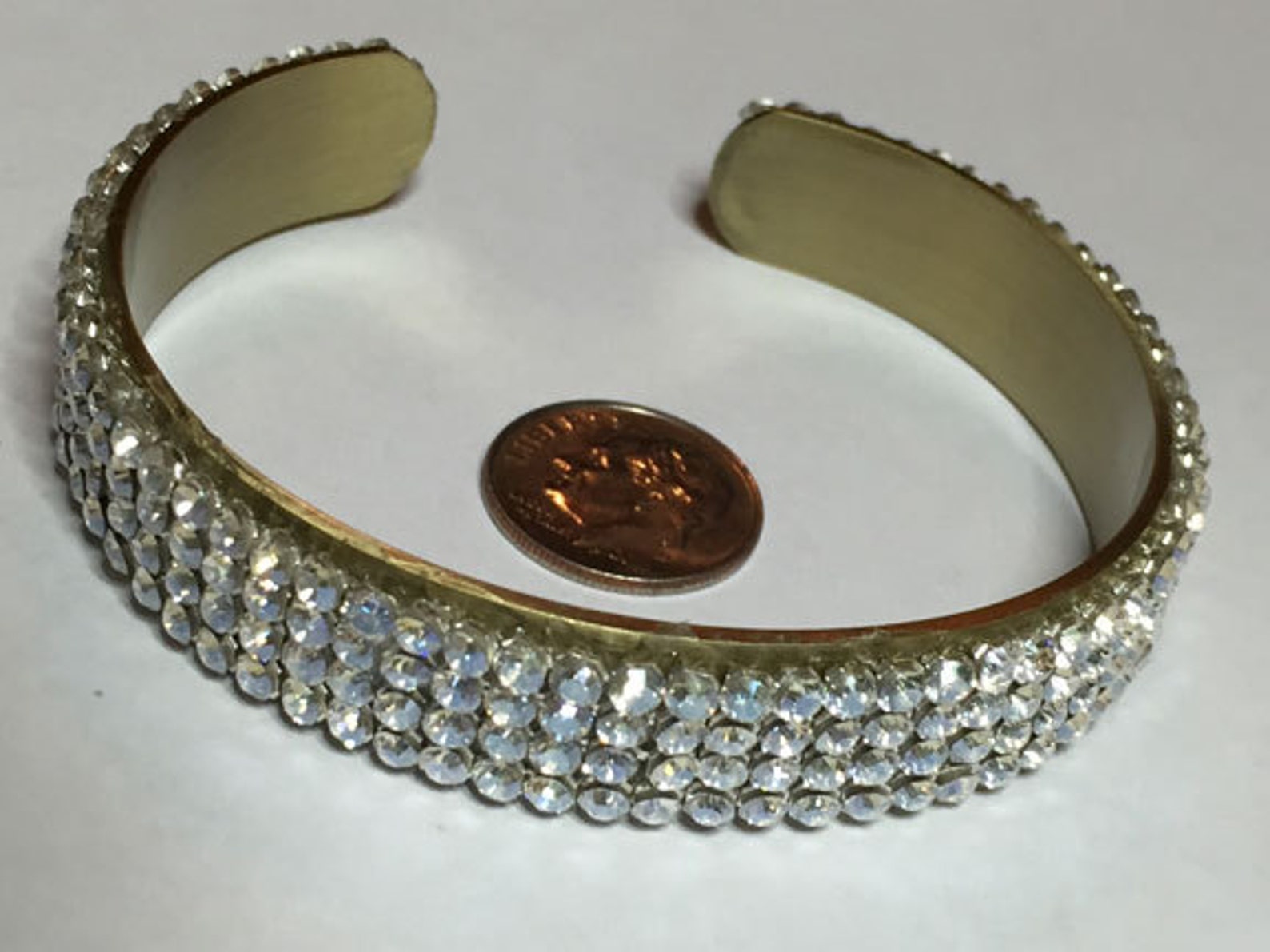 Bracelet Swarovski Cuff Bracelet Bling Swarovski Swarovski Etsy