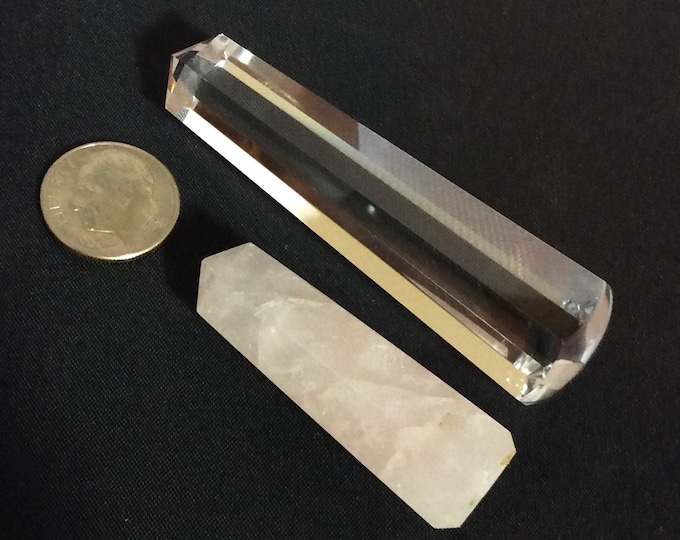 Points, Crystal Points, Healing crystals, Massage Crystal, Rose Quartz, Rock Crystal Quartz, Massage, Healing Gemstones, Genuine Gemstones