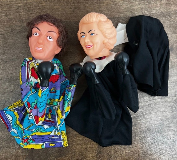 Vintage Boxing Hand Puppets Sylvester Stallone & Margaret Etsy