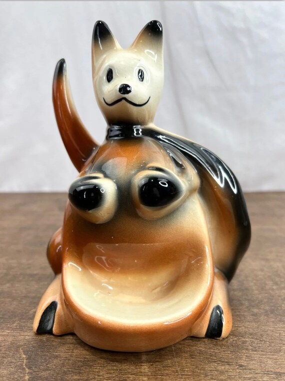 Vintage Boxing Kangaroo Pulp Fiction 1956 Dresser Caddy Valet Etsy