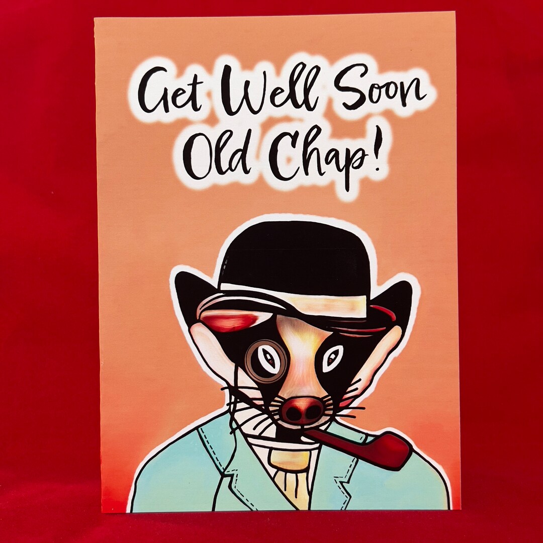 Funny Get Well Soon Card for Friend for Dad for Grandad or Etsy