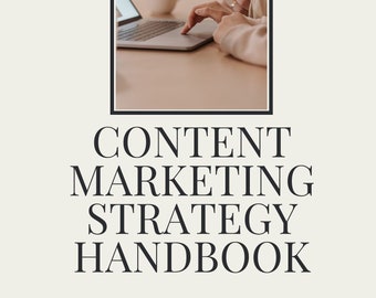 Content Marketing Strategy Guide / Content Marketing Handbook / Social Media Marketing / E-mail Marketing / Creating Content Help / SEO