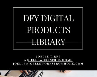 Done For You Digital Products Library with 12 Ready-to-Sell Digital Guides, eBooks and Planners / Master Resell Rights Private Label Rights