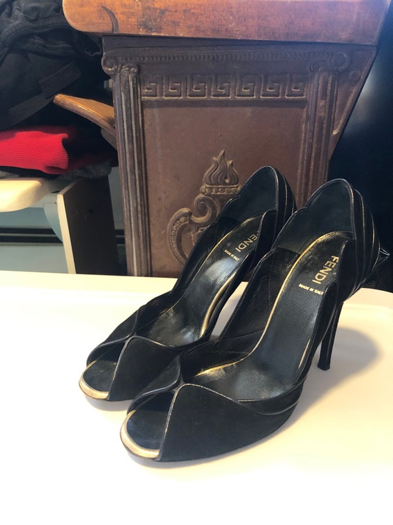 Vintage Fendi Shoes / Vintage Women's Fendi Heels 