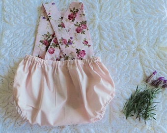 Spring Blooms Vintage Romper