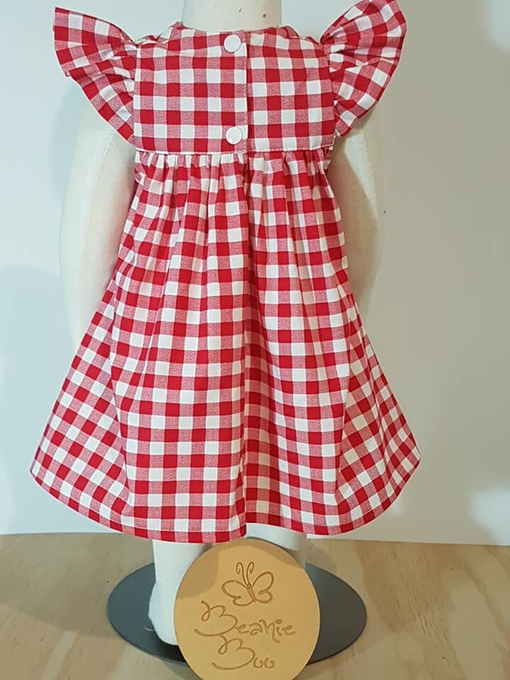 Baby doll hotsell christmas dress