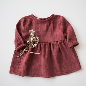 Simple Baby Girl Dress (Organic Cotton)