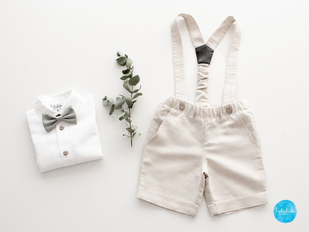 Baby Boy Wedding Outfit, Page Boy Outfit, Baptism Outfit 2 Pcs Toddler