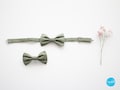 baby boy bow tie, kids bow tie, linen bow tie linen baptism bow tie, ring bearer outfit